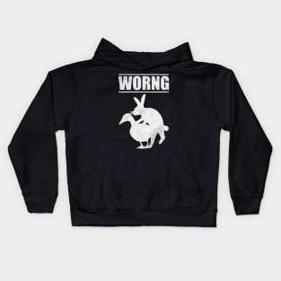 Worng RABBIT Kids Hoodie